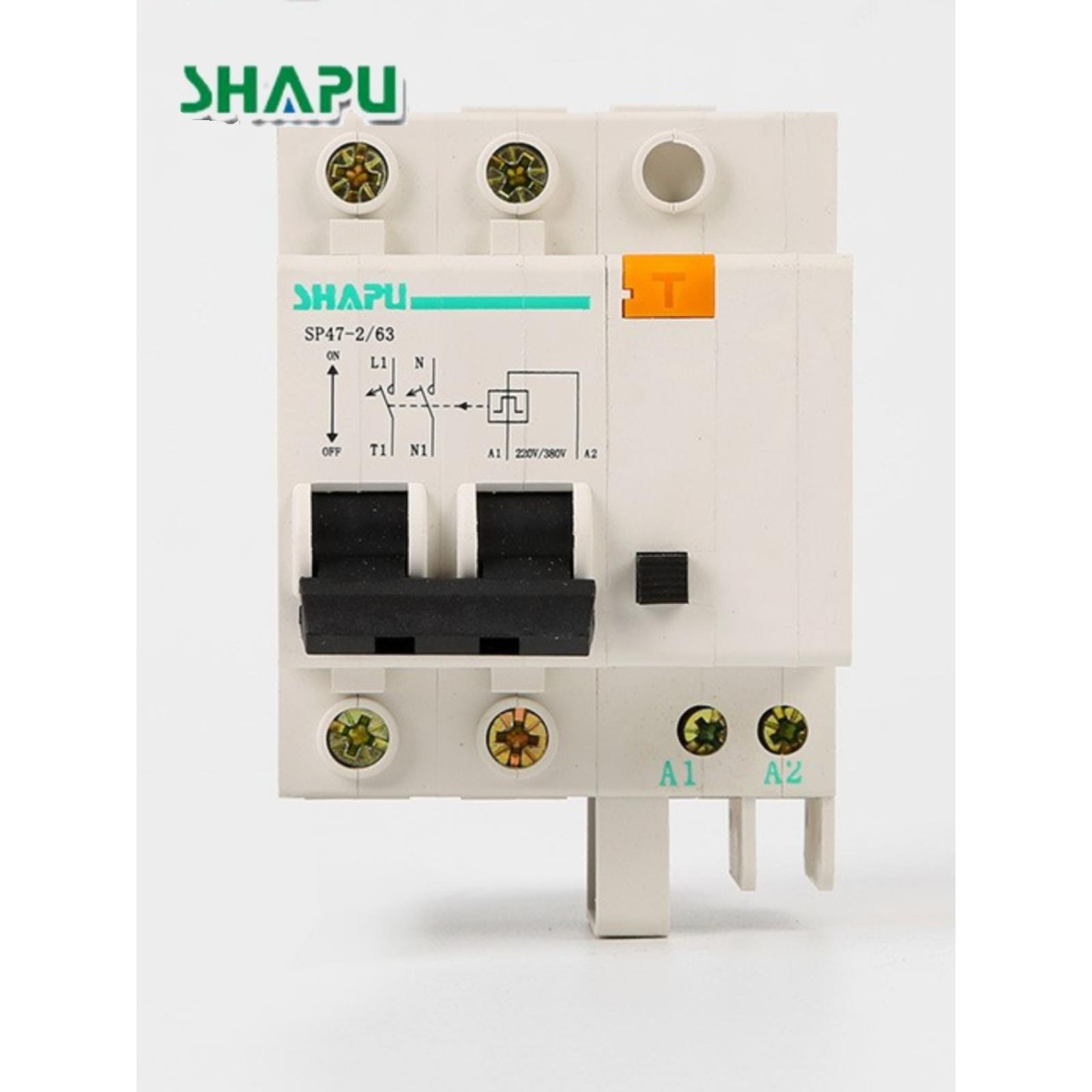 莎普电器 烤箱空开断路器SP47-2P 3P 4P/63脱扣电源分断开关