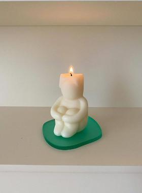 *JELLY candles*韩国ins风小众抱抱小人香薰蜡烛闺蜜女神节礼物