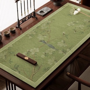 新中式羊毛毛毡垫书房书法桌垫中国风书桌垫小学生毛笔字书法垫布