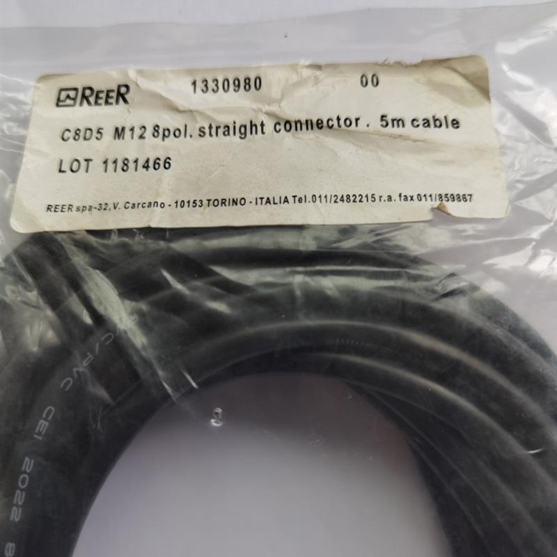 议价连接线 REER C8D5 M128Pol.straight connector.5m cable 133