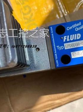 议价FLUID TEAM伺服阀EPDBDGA-05/06-40-1-24V ZHD/ND-06-PPDB-LE