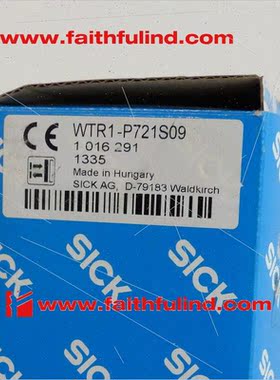 议价Sick WTR1-P721S09 西克光电传器 1016291 MultiTask