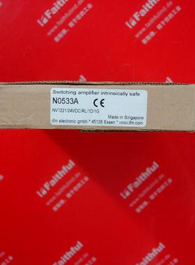议价IFM N0533A 易福门开关放大器模块 NV1221/24VDC/RL/1D/1G