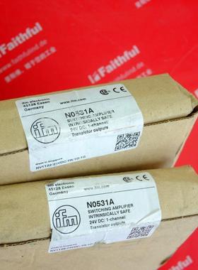 议价IFM N0531A 易福门隔离式安全栅模块 NV1122/24VDC/TR/1D/1G