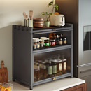 调料品置物架厨房台面多层角架调料柜调味料架子多功能收纳柜靠墙