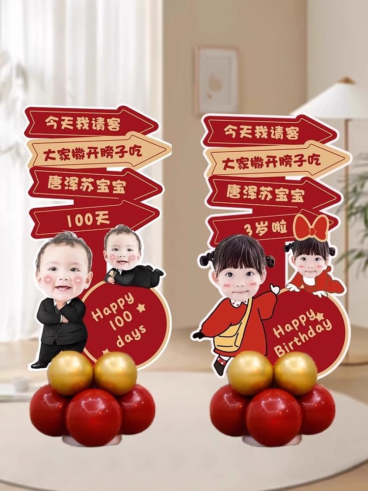 宝宝周岁迎宾牌布置男孩生日KT板装饰百天大头卡通百日宴吃好喝好,节庆用品/礼品,装扮布置套餐,淘宝优惠券,粉丝福利购,淘宝优惠卷