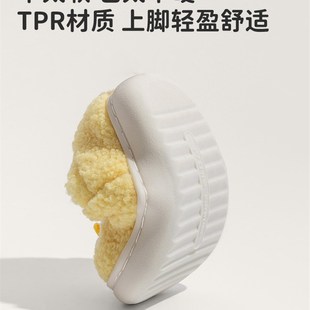 精选2-10岁儿童包跟棉拖鞋男童新款秋冬外穿厚底加绒保暖防滑棉鞋