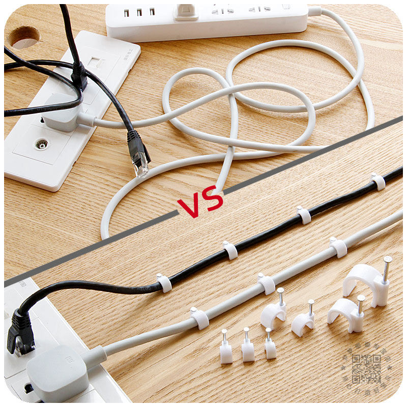 精选加宽厚塑料电线固定钉扣电脑网线走线卡扣固线理线分线固定器,收纳整理,理线器/集线器/绕线器,淘宝优惠券,粉丝福利购,淘宝优惠卷