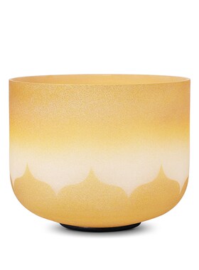 精选富贵金水晶钵瑜伽颂钵水晶音乐碗入门6-12寸音钵水晶钵套装CV