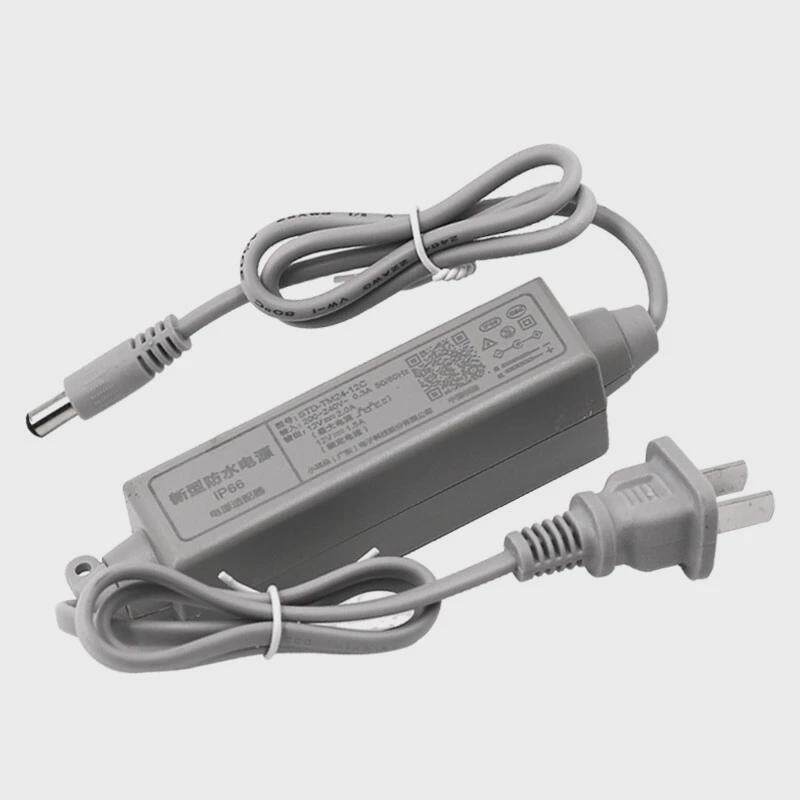 小耳朵电源STD-TM24-12C室内金刚指小体积12V2A监控摄像头适配器