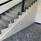 楼梯柜定制楼梯下储物柜 收纳柜展示货柜货架 收纳三角衣柜抽拉式