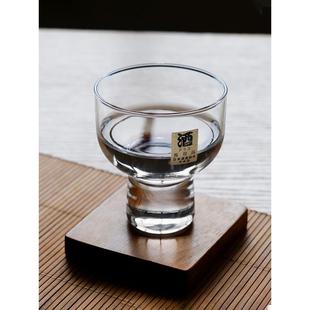 小酒杯家用小茶杯70ml白酒杯玻璃杯 日本进口东洋佐佐木清酒杯日式