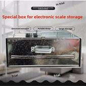 电子秤台式 钱箱农贸市场卖菜秤箱 秤储物箱硬币箱摊档抽屉式