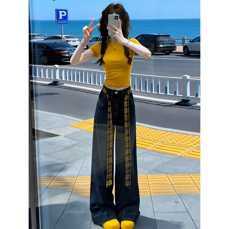 夏季穿搭一整套女2026韩系小资御姐轻熟甜辣风别致上衣套装两件套
