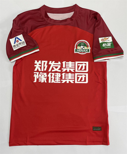 2024款河南队主场球衣建业球迷服球员版比赛服透气速干球迷衫印制