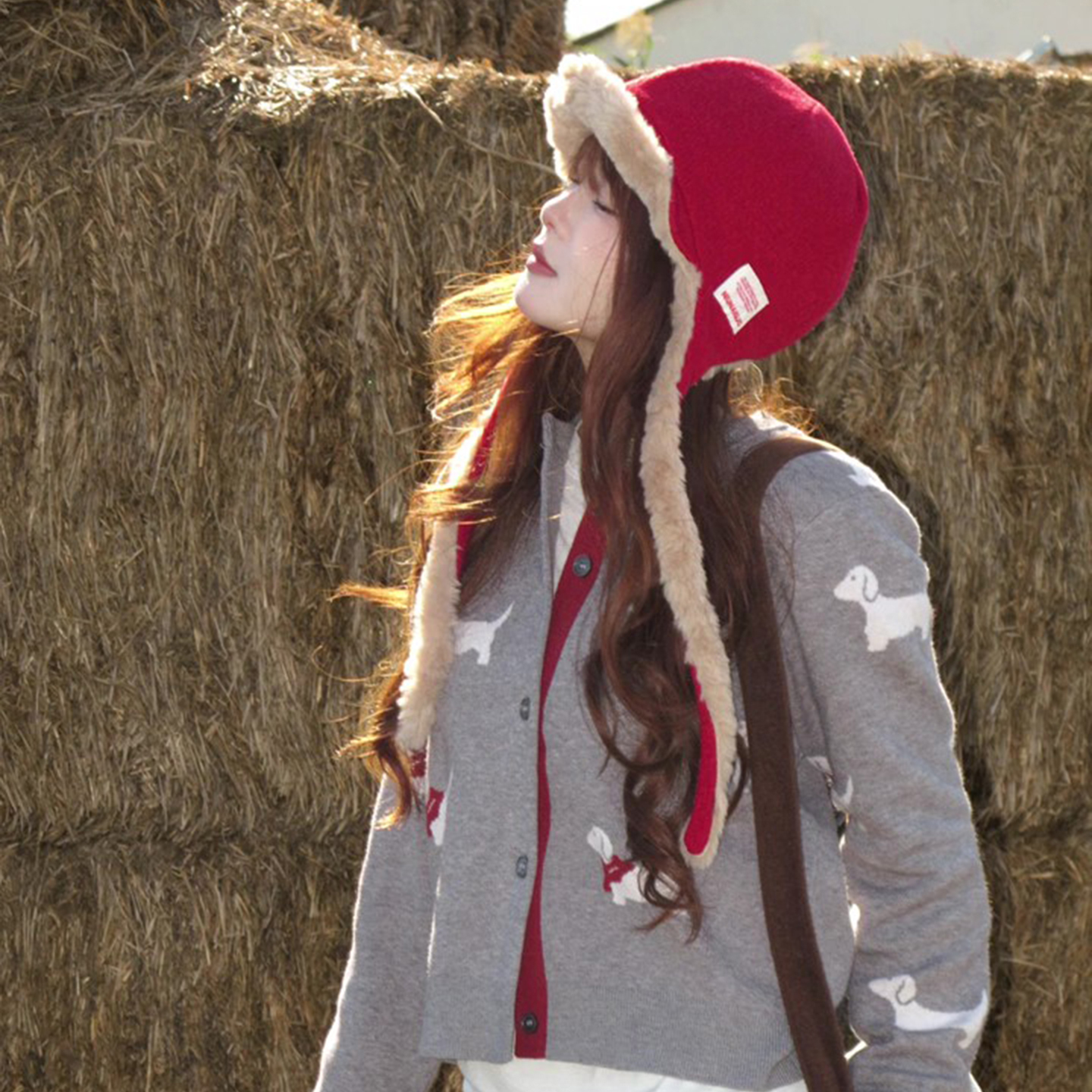 东北雷锋帽冬季加绒加厚护耳