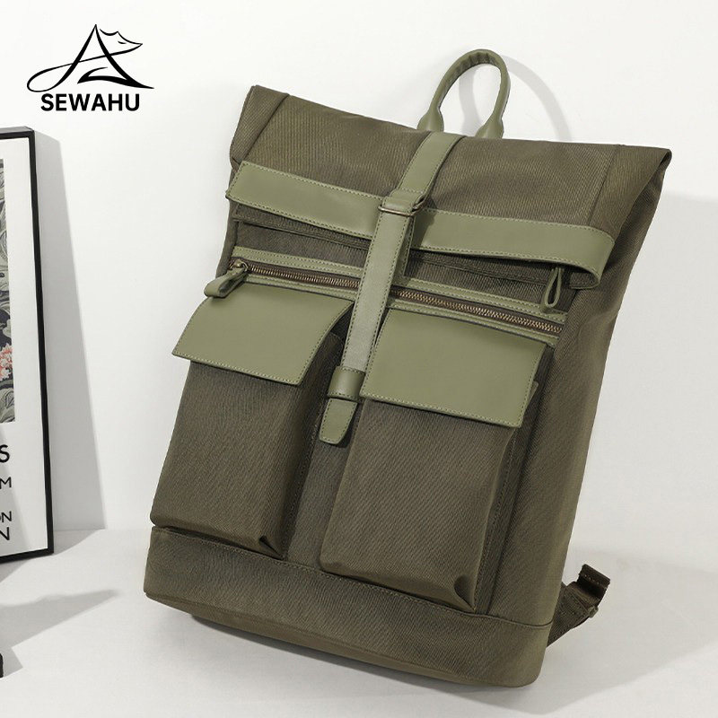 大容量防水双肩包男款通勤男士休闲商务户外旅行电脑背包男生书包