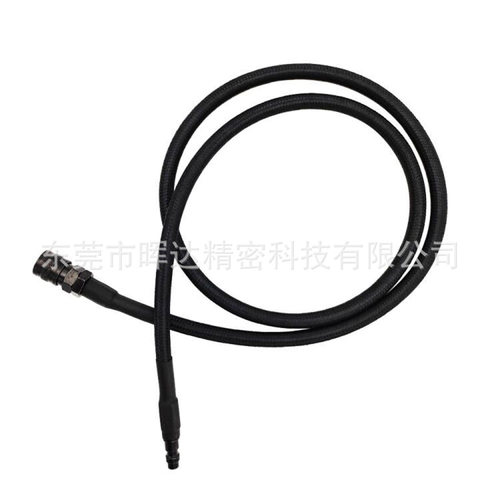 低压尼龙编织充气40英寸软管气管CO2过气管带快插200psi