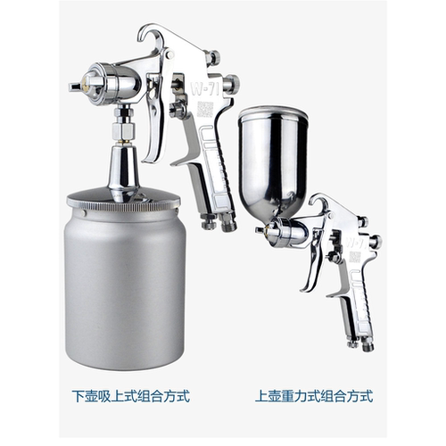 原装卡斯顿喷枪W-71 W-77气动喷漆枪高品质高雾化喷枪上色