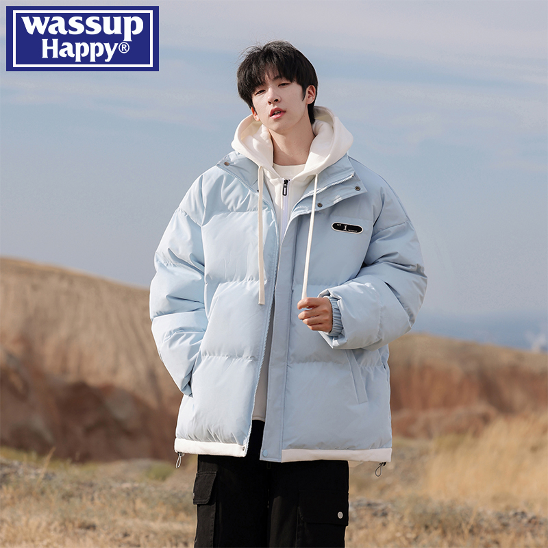 WASSUPHAPPY秋冬季保暖棉衣外套