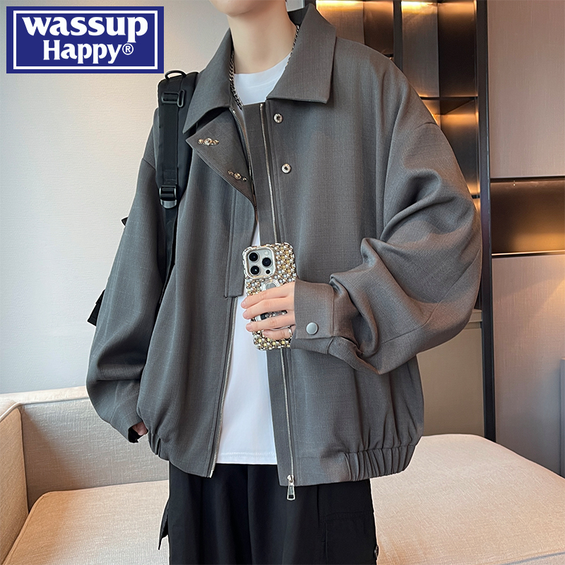 WASSUPHAPPY高级感中性廓形外套