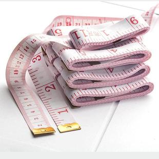 2米皮尺加厚宽2CM双面裁缝软皮尺三围量衣服尺高精度卷尺多功能腰