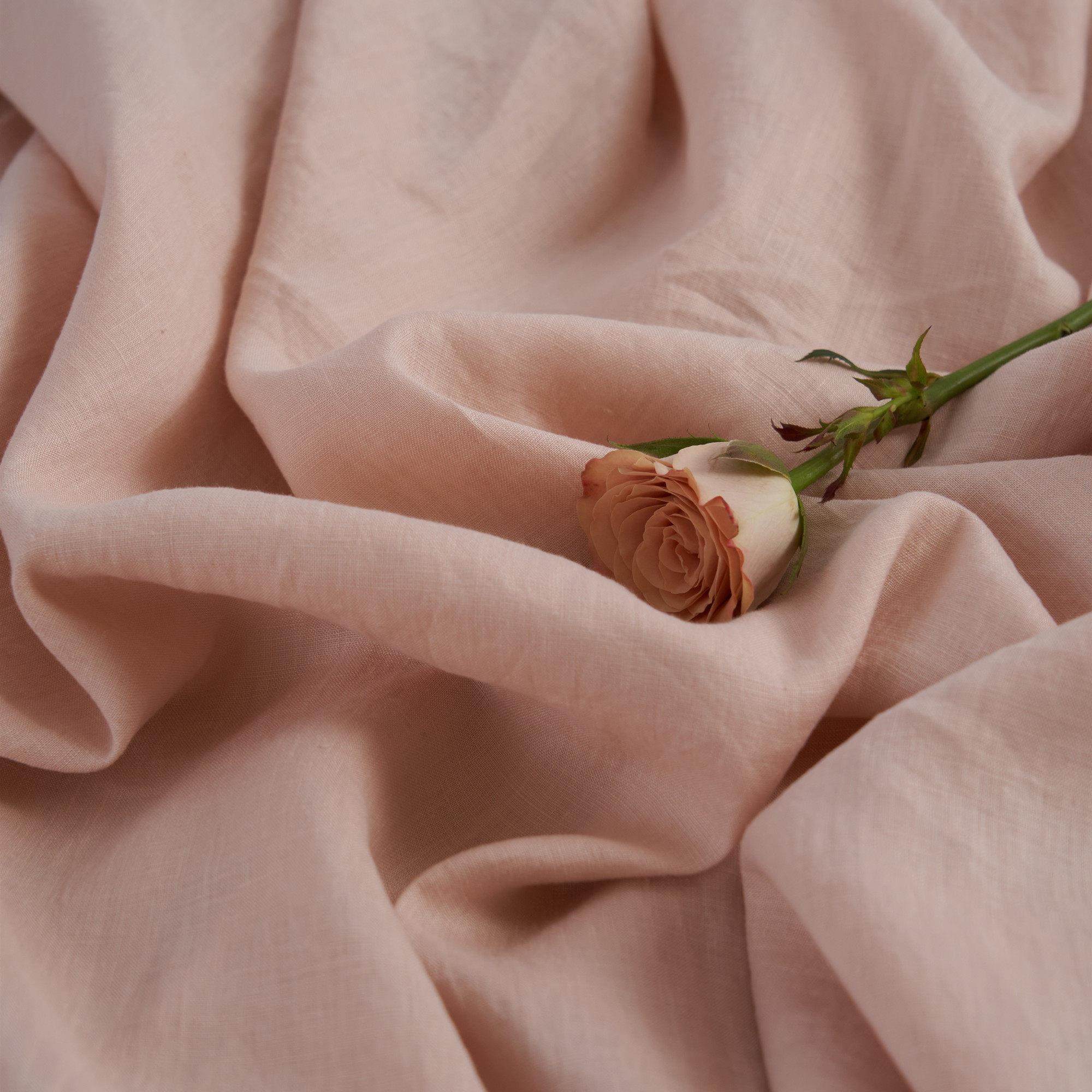 【柔粉】春夏田园酵洗亚麻连衣裙袍裤子衬衫服装纯色印染面布料,居家布艺,海绵垫/布料/面料/手工diy,淘宝优惠券,粉丝福利购,淘宝优惠卷