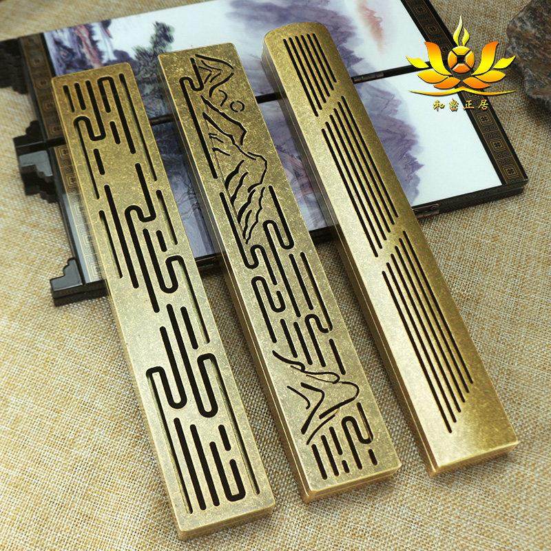 纯黄铜古琴卧香炉家用线香禅意檀香焚香薰炉线香插室内茶道卧香盒,家居饰品,香薰炉,淘宝优惠券,粉丝福利购,淘宝优惠卷