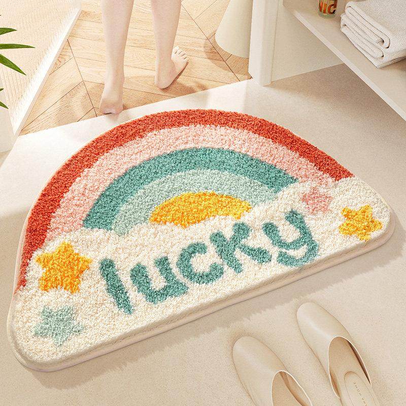 大江吸水地垫卫生间门口地毯厕所门垫脚垫家用进门垫子浴室防滑垫,居家布艺,家用脚垫,淘宝优惠券,粉丝福利购,淘宝优惠卷