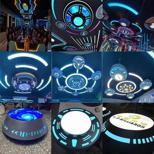 模块灯电子游戏场网咖电竞房模组VR科技馆酒吧KTV台球室超市商场