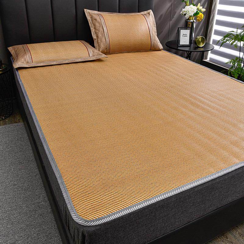 夏季凉席床褥垫夏天冰丝席家用双面可用席子空调凉感席软席子床席