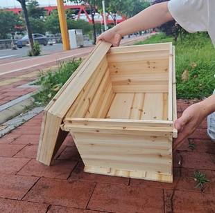 中蜂蜂箱全套蜜蜂诱蜂箱七框七框标准杉木土蜂箱意蜂新型蜂桶养蜂