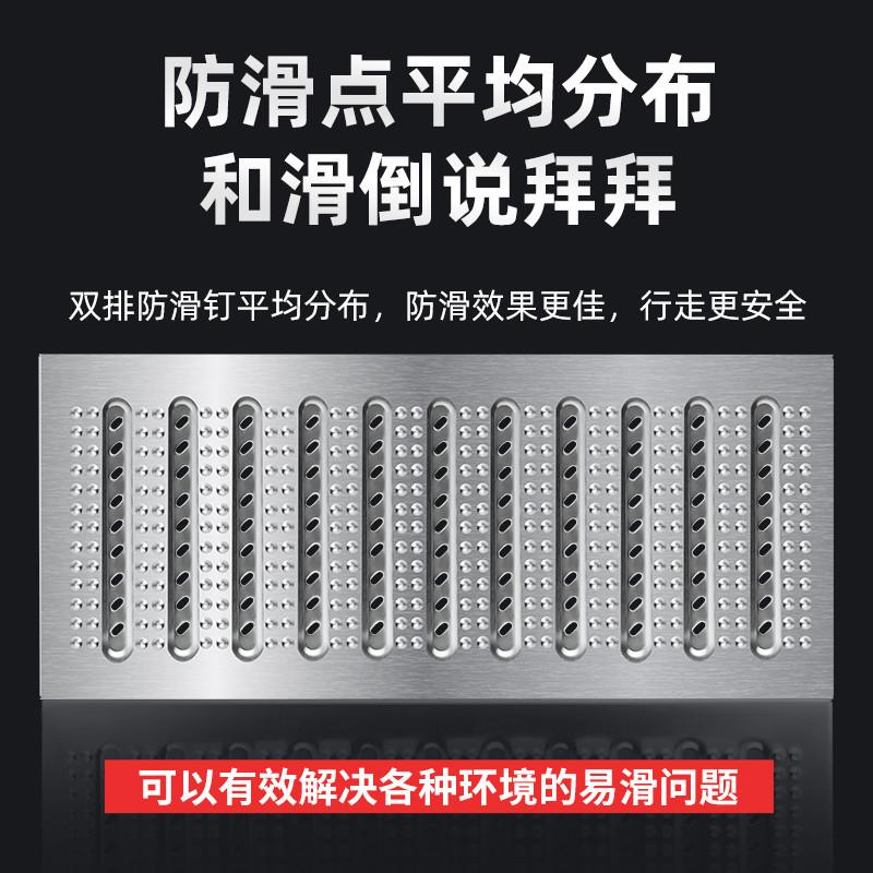 不锈钢地沟盖板排水沟盖板格栅井盖雨水篦子明沟厨房下水道盖板