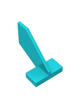 高砖积木零件GDS-M470配件2x3x3 飞机尾翼兼容小颗粒MOC拼插散件