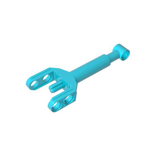 高砖积木零件GDS-F0014配件小号线性伸缩推杆兼容92693c02-92693