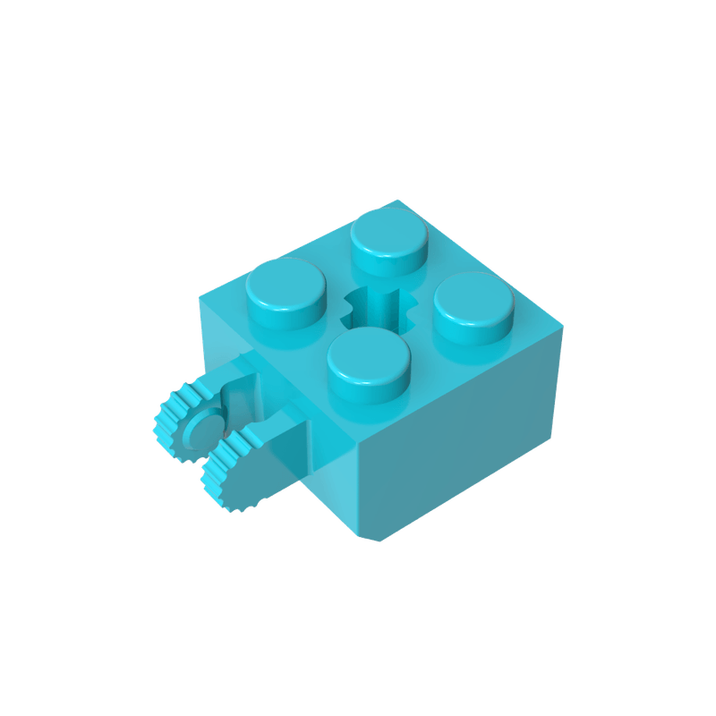 高砖积木零件GDS-1085配件2x2兼容40902小颗粒MOC拼插散件