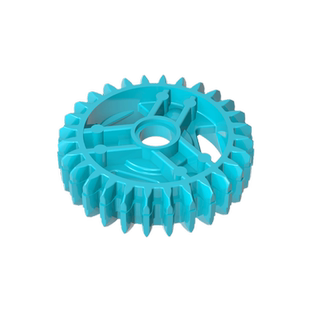 高砖积木零件GDS-1542配件差速齿轮箱外齿兼容65413小颗粒MOC散件