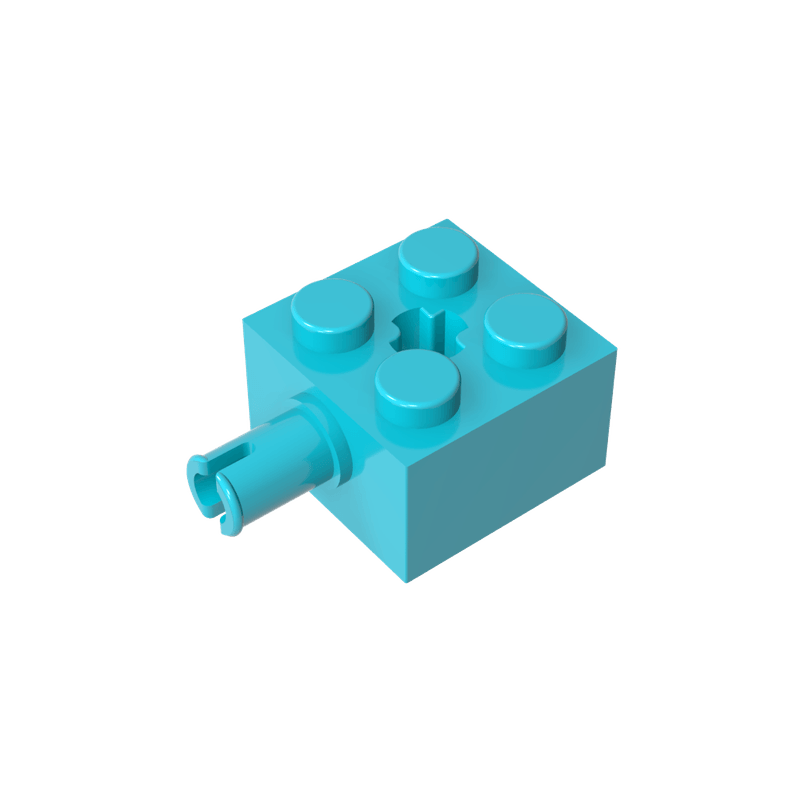 高砖积木零件GDS-953配件2x2兼容6232小颗粒MOC拼插散件