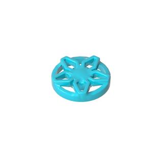 高砖积木零件GDS 21251配件轮毂盖兼容小颗粒MOC拼插散件