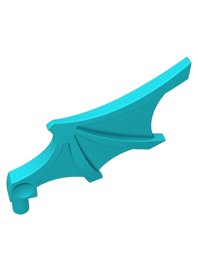 高砖积木零件GDS-90055配件翅膀兼容15082小颗粒MOC拼插散件