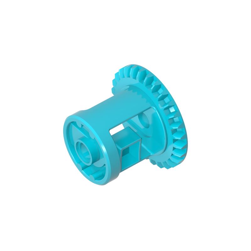 高砖积木零件GDS-1151配件齿轮箱 差速器(新款)兼容62821拼插散件