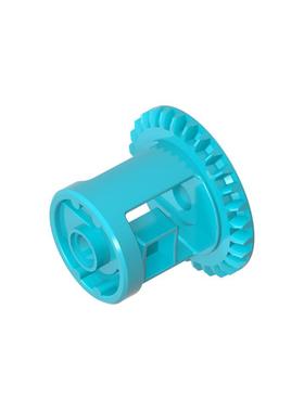 高砖积木零件GDS-1151配件齿轮箱 差速器(新款)兼容62821拼插散件