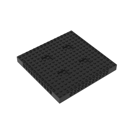 高砖积木16x16x11/3带孔底板砖