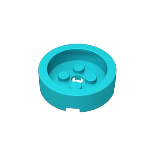 高砖积木零件GDS 90091配件4x4兼容68325小颗粒MOC拼插散件