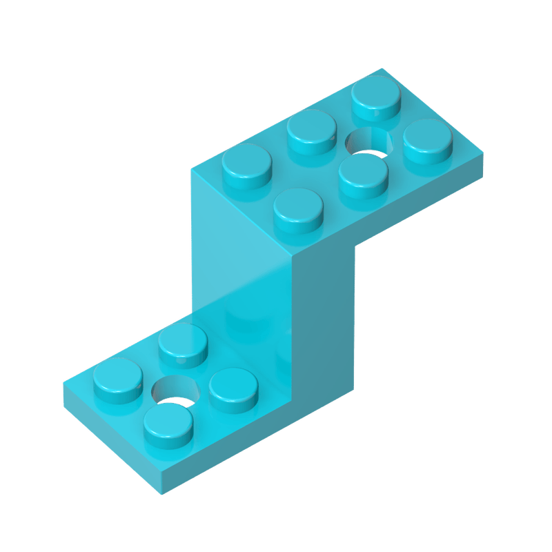 高砖积木零件GDS-1129配件2x5x2兼容76766小颗粒MOC拼插散件