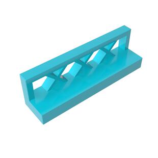 高砖积木零件GDS-881配件1x4x1 栅栏兼容3633小颗粒MOC拼插散件