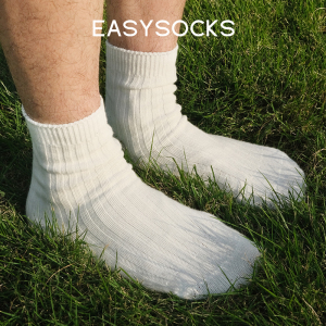 EASYSOCKS粗线袜子纯棉cityboy