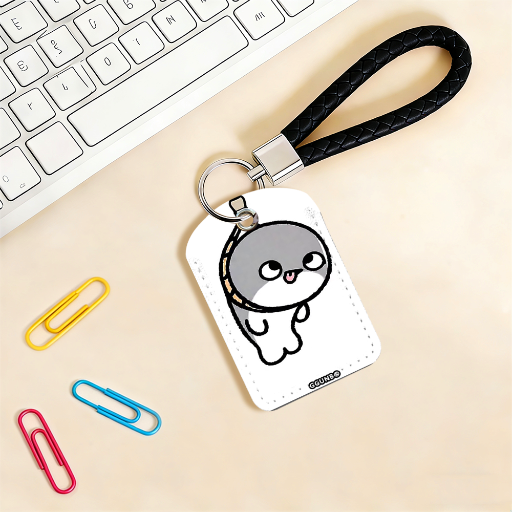 上吊咸鱼君NFC感应卡门禁水滴小卡套钥匙扣迷你NFC感应小区公交