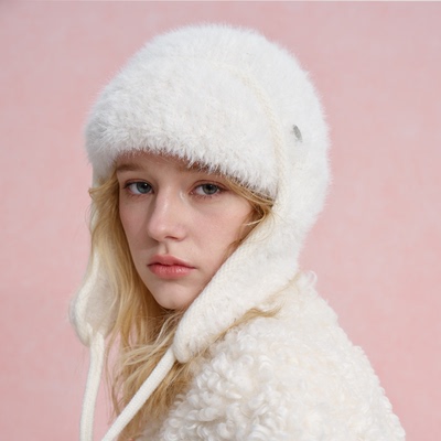 冬季女款保暖护耳防风雷锋帽