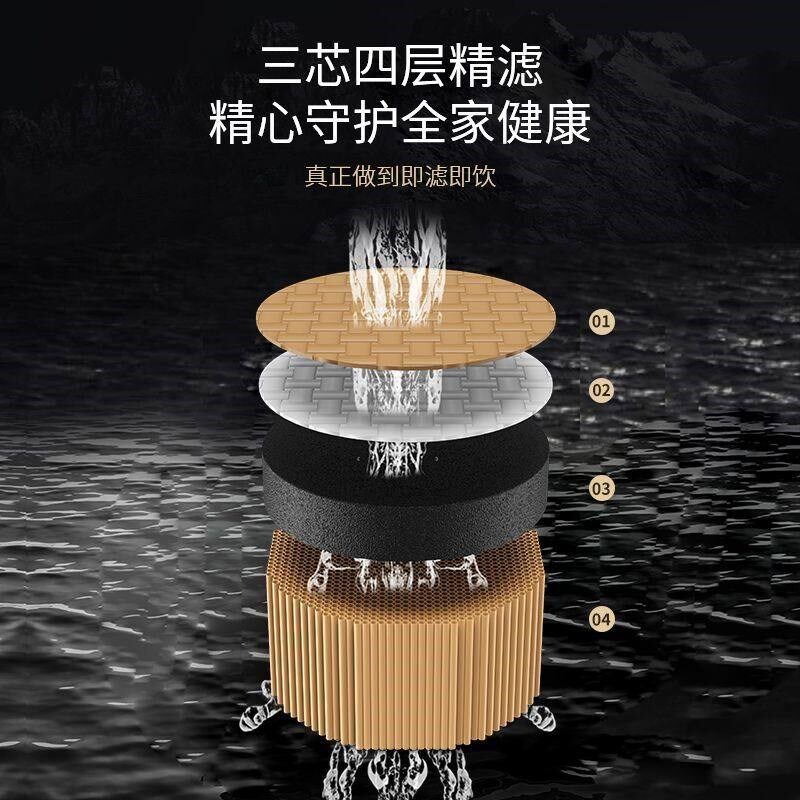 威世顿富氢水机家用台式净饮一体机ro反渗透净水器饮水机直饮机